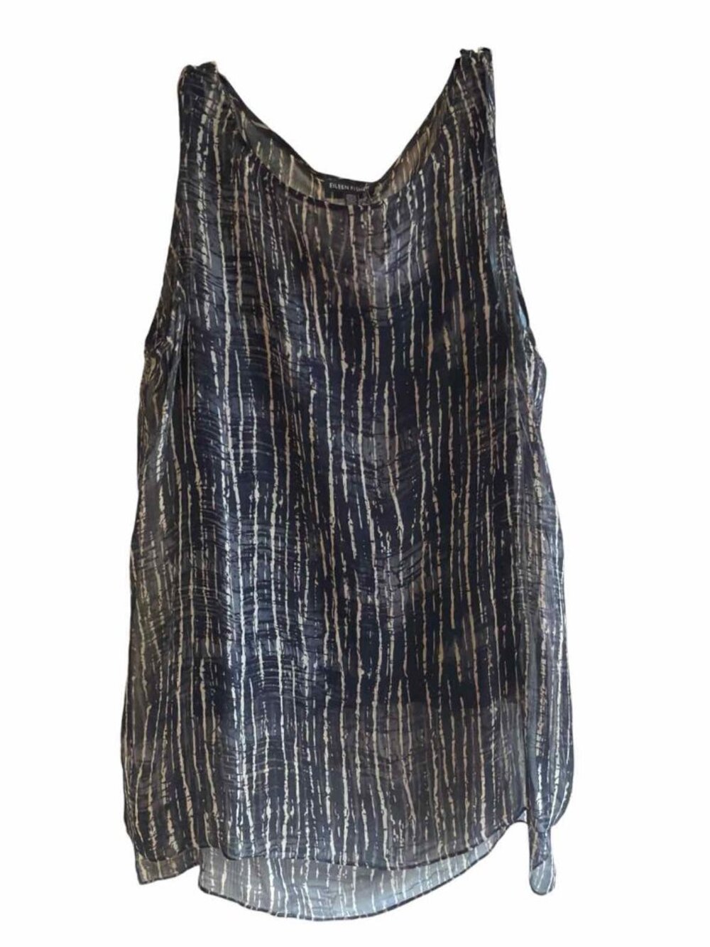 Eileen Fisher Black Size L Shirt